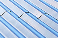 Wool corrugated roofing
